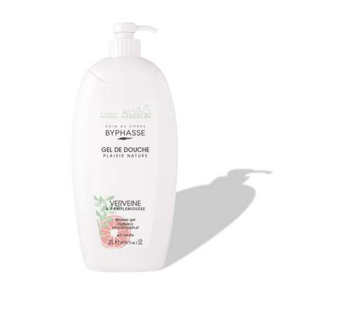 شامپو بدن 2 لیتری بایفاس اسپانیا مدل Verveine & Pamplemouss