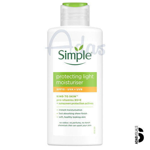 کرم مرطوب کننده سبک و محافظ پوست سیمپل با SPF15
