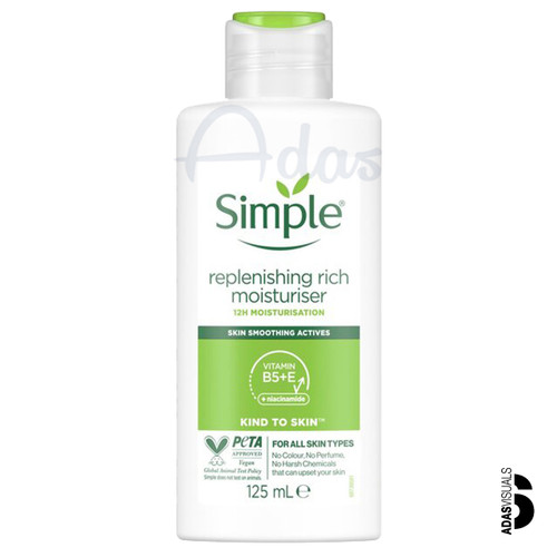 کرم مرطوب کننده غنی و مغذی سیمپل مدل ریچ | مناسب پوست های خشک و حساس