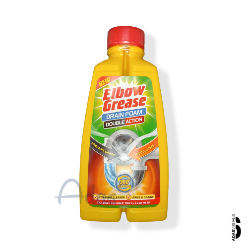 فوم لوله بازکن 2 فاز Elbow Grease بریتانیا | تمیز کننده قوی با رایحه لیمویی