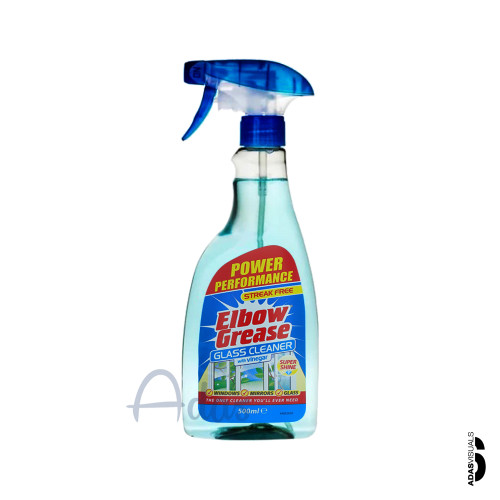 اسپری شیشه پاک کن Elbow Grease بریتانیا | حاوی سرکه، حجم 500 میل